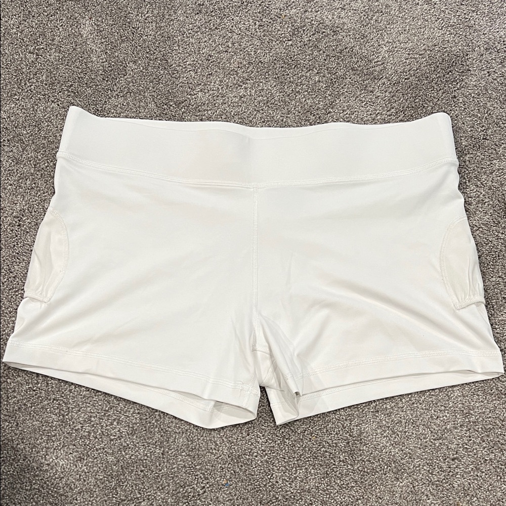 Tek Gear Women's Athletic White Shorts